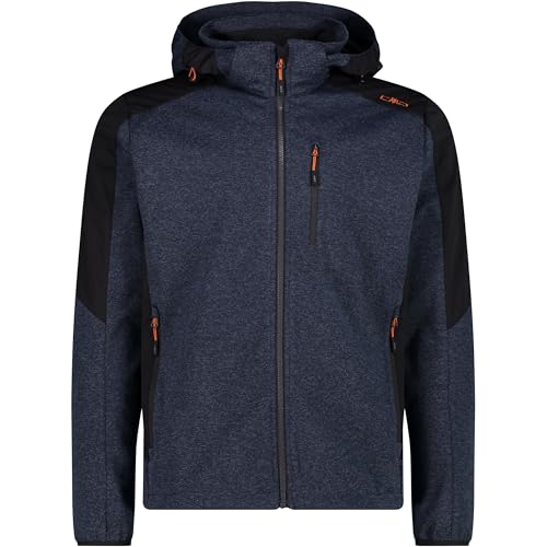 CMP MAN Jacket Zip Hood Antracite Mel. - 52 von CMP