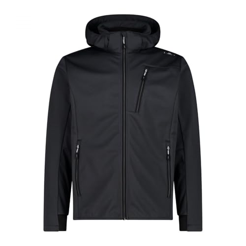 CMP MAN Jacket Zip Hood Nero - 54 von CMP