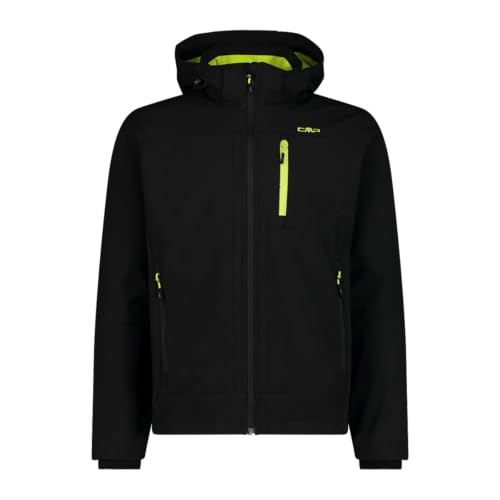 CMP MAN Jacket Zip Hood Nero-Acido - 52 von CMP