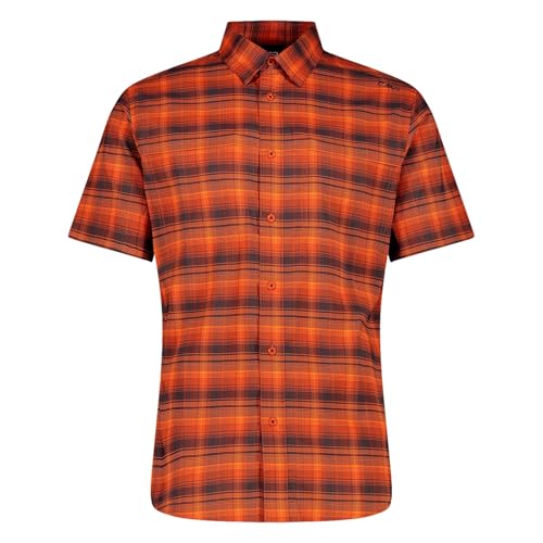 CMP MAN Shirt RUGGINE-Flame-Antracite - 48 von CMP