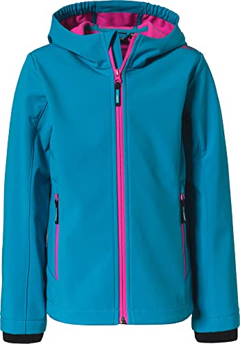 CMP Mädchen Climaprotect Wp 7.000 Technology Softshelljacke, Hawaiian Fluo Violett, 92 von CMP