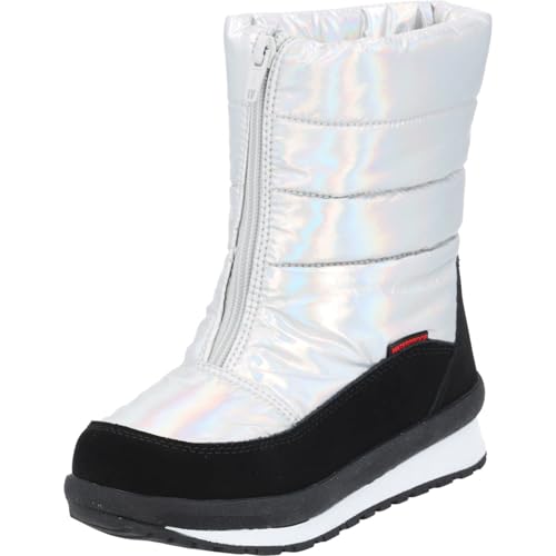 CMP Mädchen KIDS RAE SNOW BOOTS WP, Silber, 34 EU von CMP