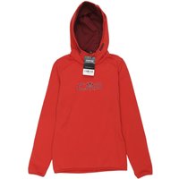 CMP Mädchen Kapuzenpullover oder Sweater, Rot, Gr. EU 152 von CMP