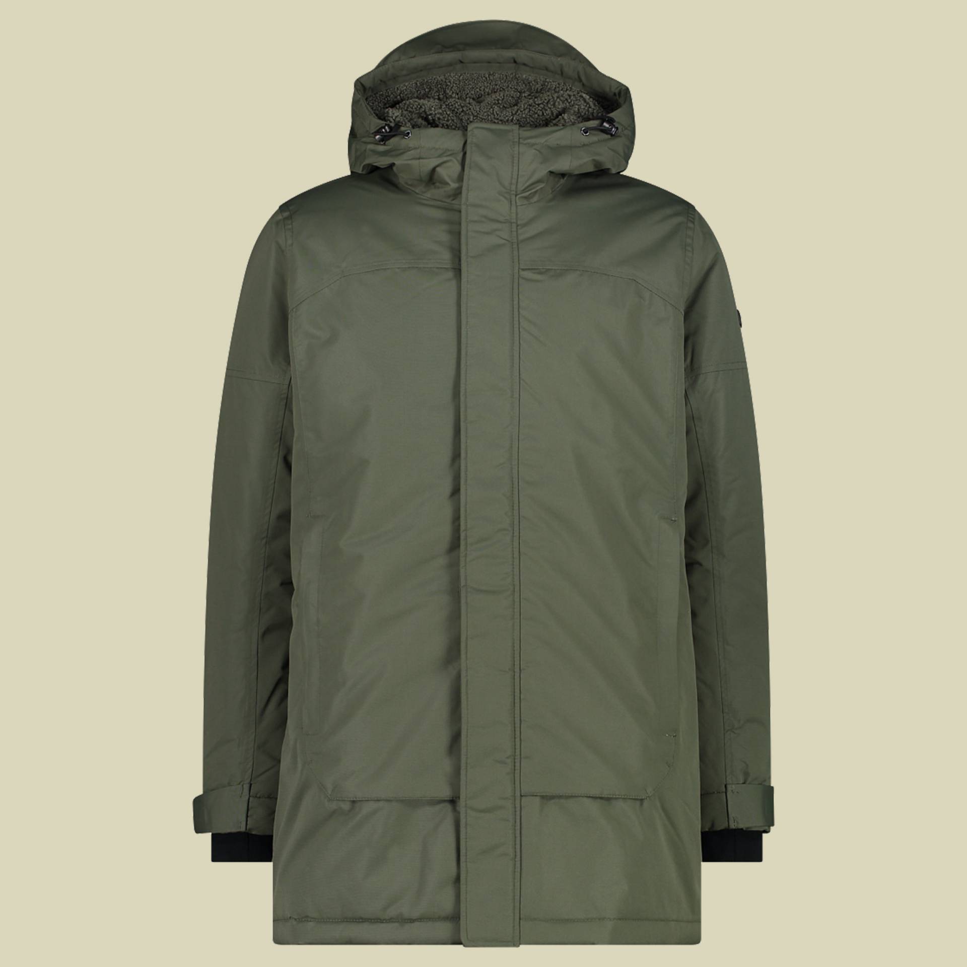 Man Parka Fix Hood 33K2207 Größe 50 Farbe oil green von CMP