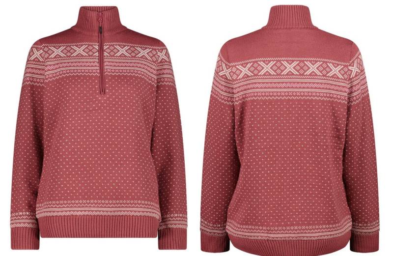 CMP Norwegerpullover CMP Damen Pullover Woman Sweat Knitted WP mit Wind Protect Membrane von CMP