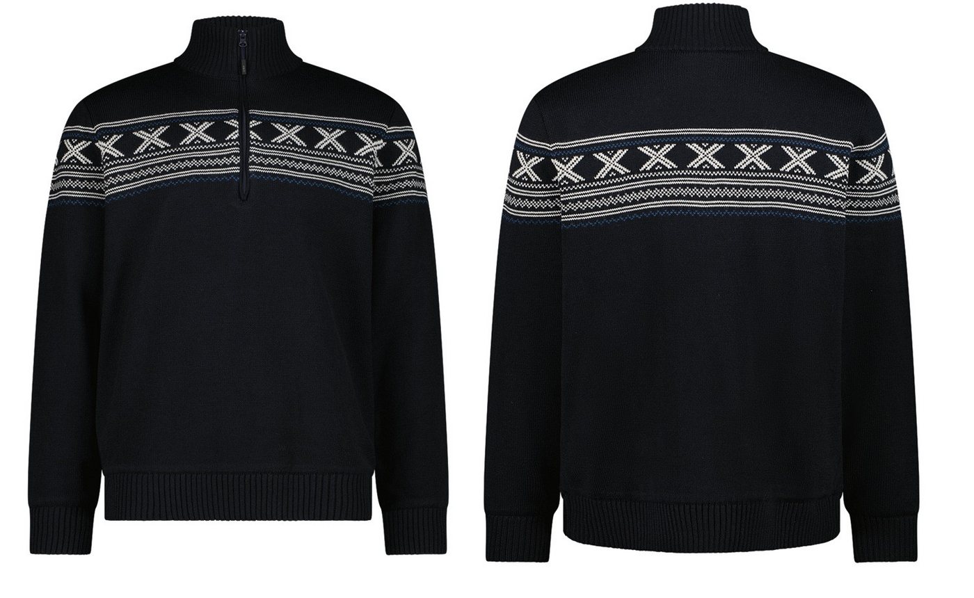 CMP Norwegerpullover CMP Herren Pullover Sweat Knitted WP mit Wind Protect Membrane von CMP
