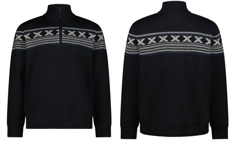 CMP Norwegerpullover CMP Herren Pullover Sweat Knitted WP mit Wind Protect Membrane von CMP