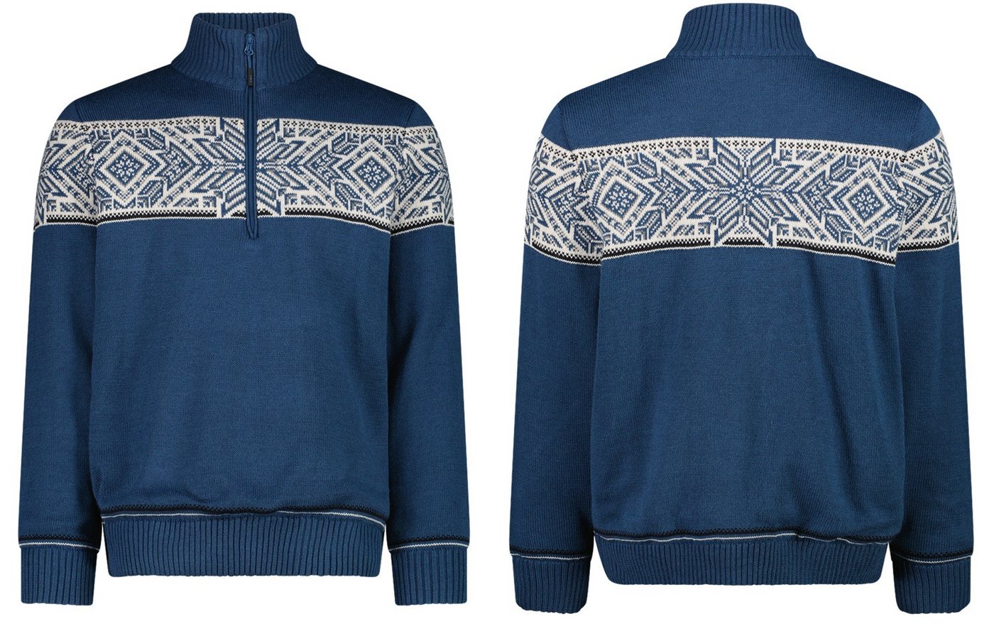 CMP Norwegerpullover CMP Herren Pullover Sweat Knitted WP mit Wind Protect Membrane von CMP