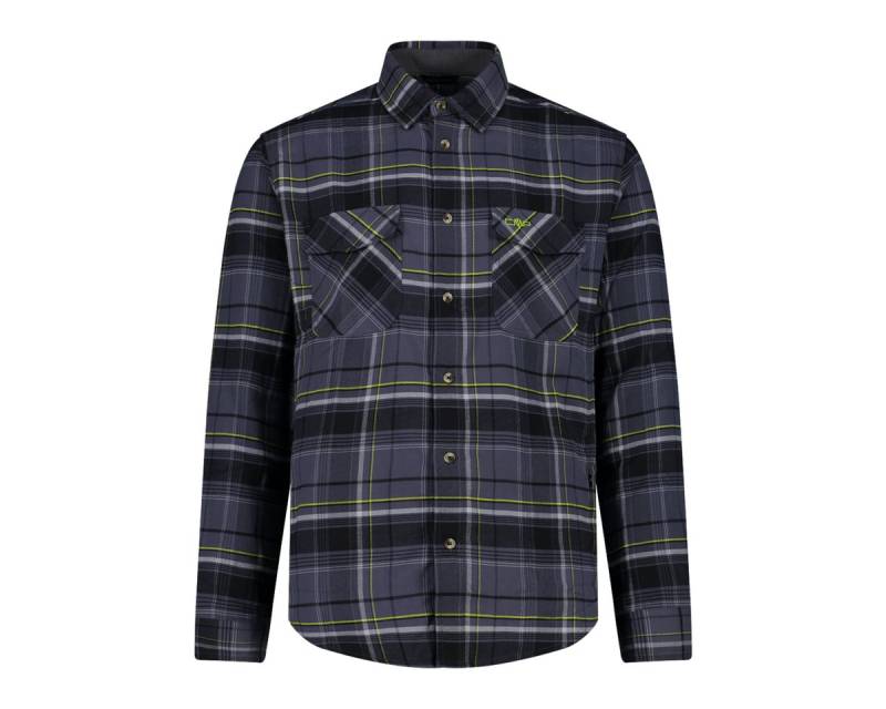 CMP Outdoorhemd MAN SHIRT TITANIO-NERO-ACIDO von CMP