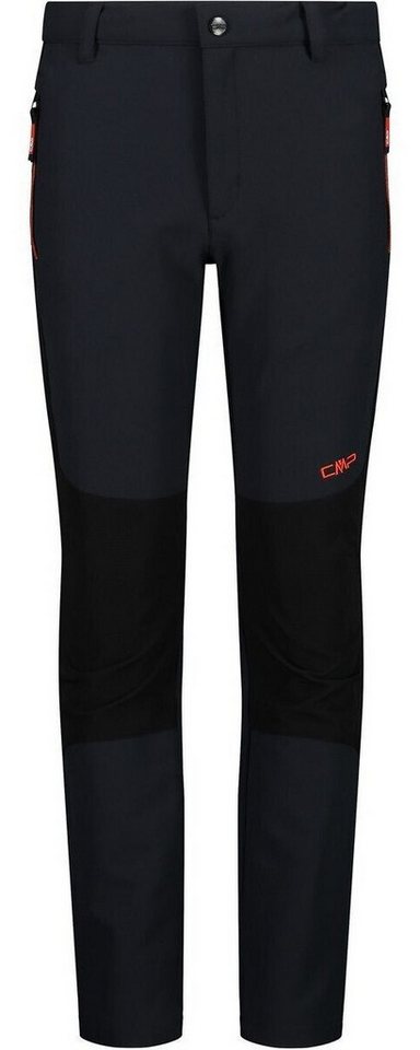 CMP Outdoorhose KID LONG PANT ANTRACITE-NERO-ACIDO Wander-Hose lang Kinder CMP von CMP