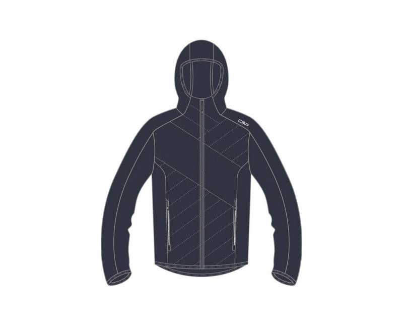 CMP Outdoorjacke CMP Herren Kapuzenjacke Man Hybrid Jacket Fix Hood 34E7617 von CMP