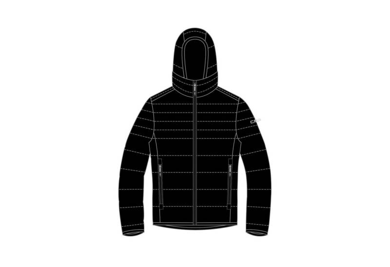CMP Outdoorjacke CMP Herren Winterjacke MAN JACKET FIX HOOD 34K2807 von CMP