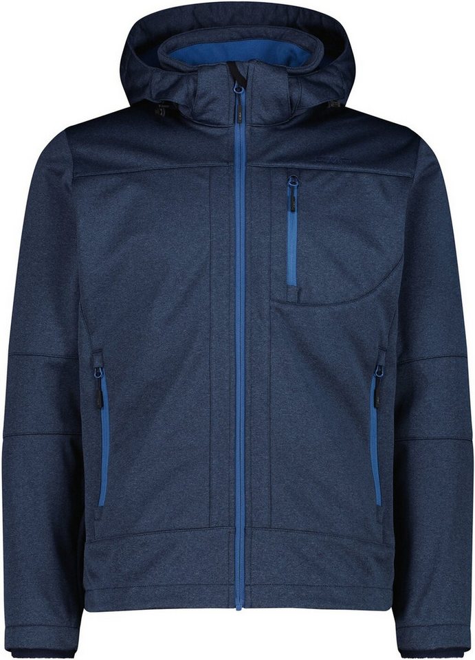 CMP Outdoorjacke MAN JACKET ZIP HOOD B.BLUE MEL-BLUESTONE CMP Outdoorjacke MAN JACKET ZIP HOOD B.BLUE MEL-BLUESTONE von CMP