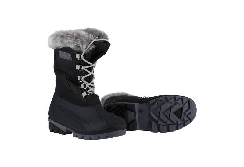 CMP Polhanne (Polyester, wasserdicht, warm gefüttert) schwarz Mädchen Winterstiefel von CMP