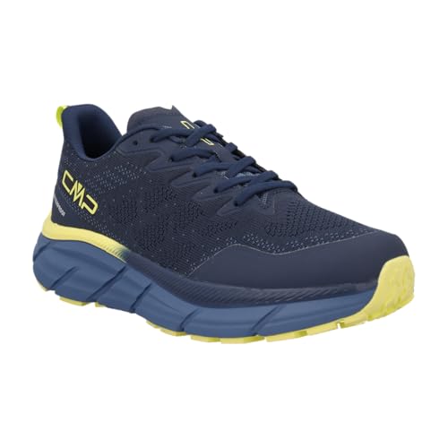 CMP RAHMSY Herren Wasserdichte Multifunktionsschuhe - Leichte Knit Walking Sneaker mit FullOn Grip Sohle & Gepolsterter Innensohle, Blaue Tinte, Blaustein, 40 EU von CMP