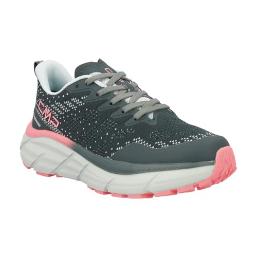 CMP RAHMSY Wasserdichte Multifunktionsschuhe für Damen - Leichte Strick-Sneaker mit FullOn Grip Sohle & Gepolsterter Innensohle, Trek Green-Jade, 37.5 EU von CMP