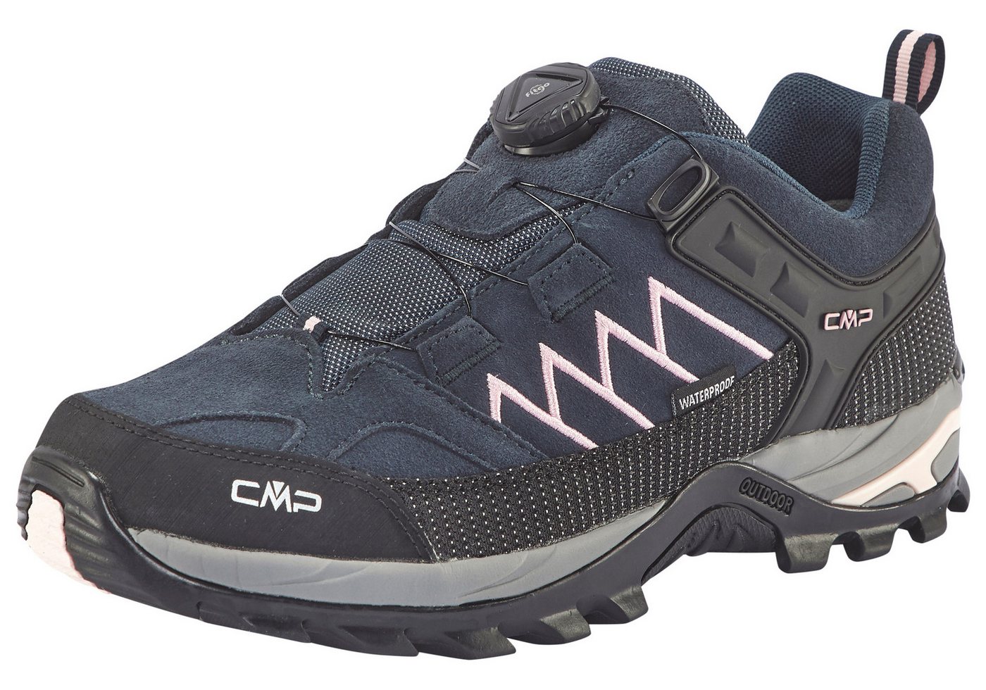 CMP RIGEL LOW FITGO WMN WP TREKKING SHOES Wanderschuh wasserdicht von CMP