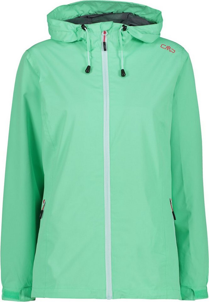 CMP Regenjacke WOMAN JACKET FIX HOOD MENTA von CMP