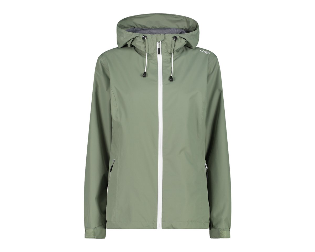 CMP Regenjacke WOMAN JACKET FIX HOOD SALVIA von CMP