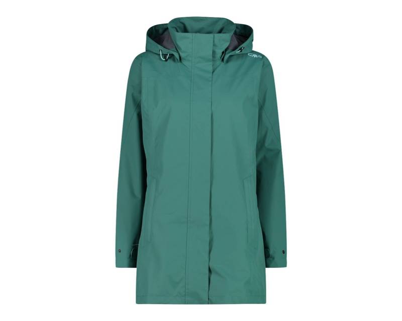 CMP Regenjacke WOMAN JACKET SNAPS HOOD AGAVE von CMP