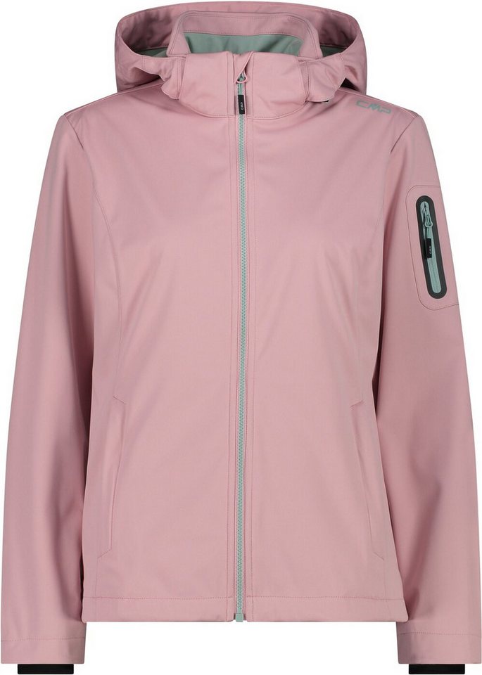 CMP Regenjacke WOMAN JACKET ZIP HOOD ROSE von CMP