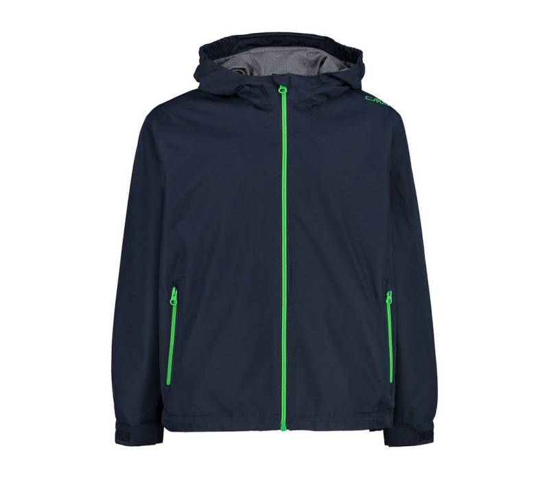 CMP Regenjacke aus Ripstop mit Kapuze (wasserdicht) dunkelblau Kinder von CMP