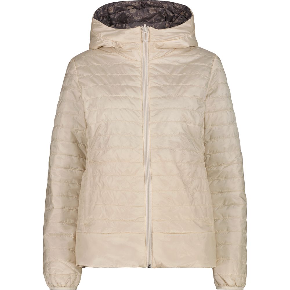 CMP Reverse Fix Hood Damen Isolationsjacke vaniglia terra 42 von CMP