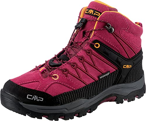 CMP Kids Rigel Mid Shoe Wp Trekking-& Wanderschuhe, Bouganville Goji, 32 EU von CMP