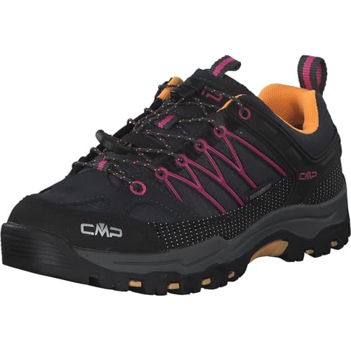 CMP Kinder Rigel Low Trekking Shoe Wp, Antracite-Bouganville, 39 von CMP