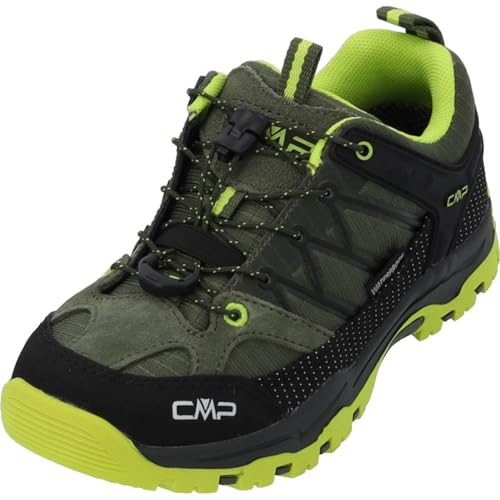 CMP Rigel Low Trekking Shoes Kids Wp Traillaufschuh, Kaki Acid, 41 EU von CMP
