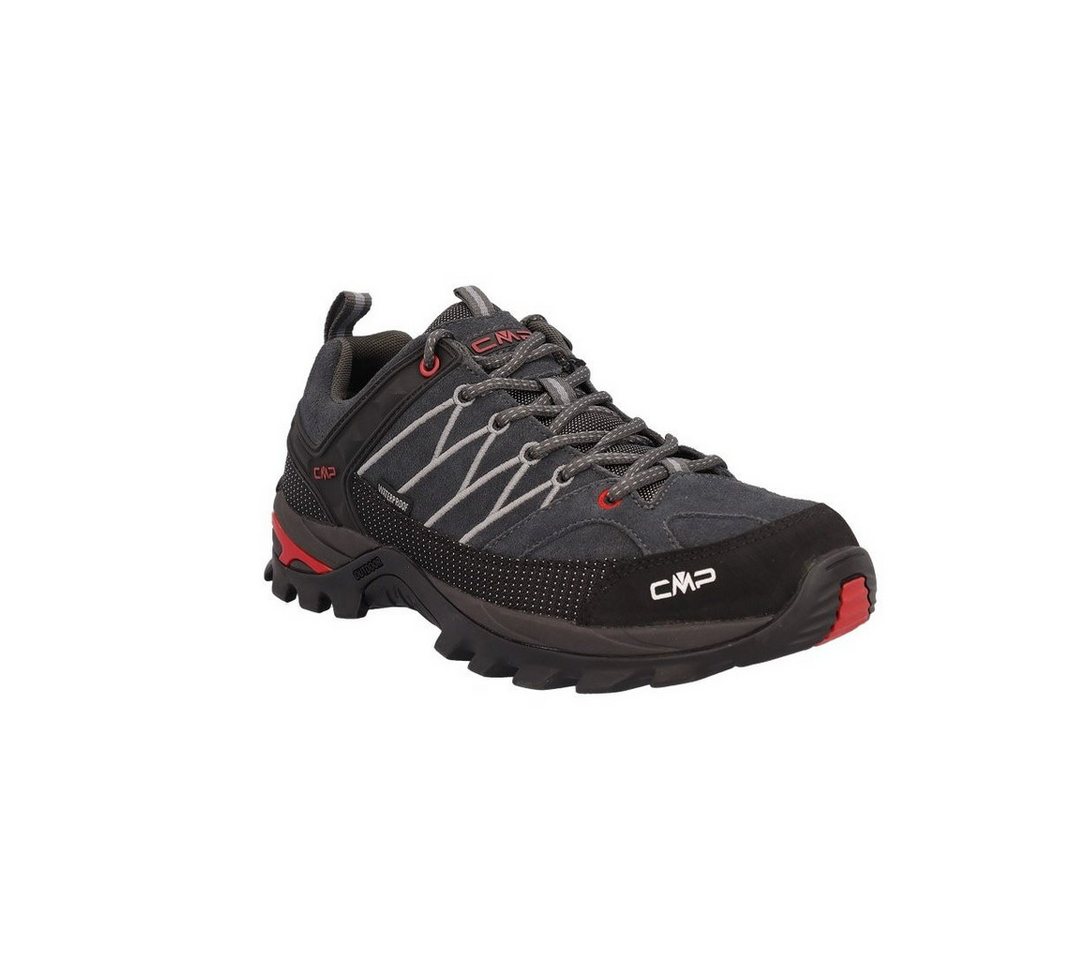 CMP Rigel Low Trekking WP (Trekking, wasserdicht) titangrau/schwarz Herren Wanderschuh von CMP