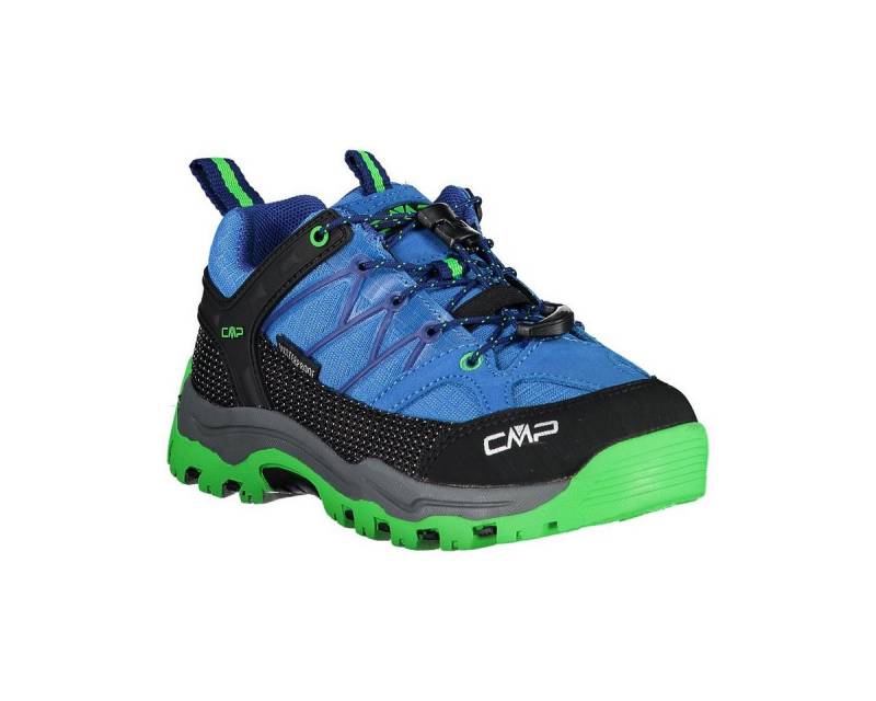 CMP Rigel Low WP (Trekking, wasserdicht) danubeblau/lime Kinder Wanderschuh von CMP