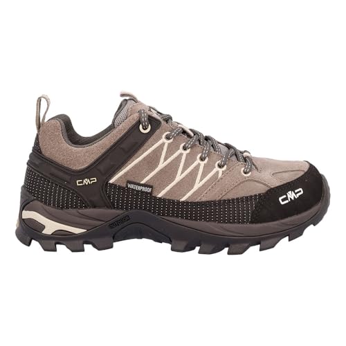 CMP Rigel Low Wmn Trekking Shoes Wp Damen Wanderschuhe, Deserto Arena, 38.5 EU von CMP