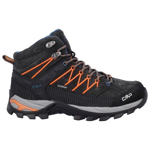 CMP - Rigel Mid Trekking Shoes Waterproof - Wanderschuhe Gr 39 schwarz von CMP