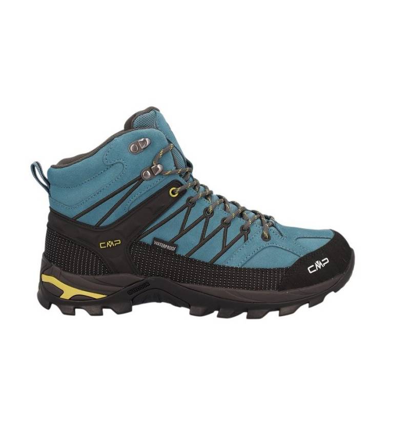 CMP Rigel Mid Trekking WP (Trekking, wasserdicht) blau/schwarz/gold Herren Wanderschuh von CMP