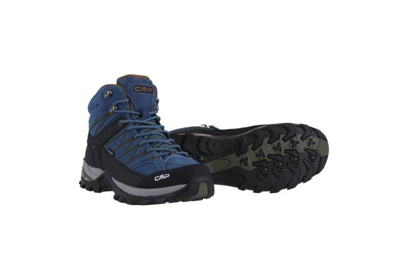 CMP Rigel Mid Trekking WP (Trekking, wasserdicht) blau Herren Wanderschuh von CMP