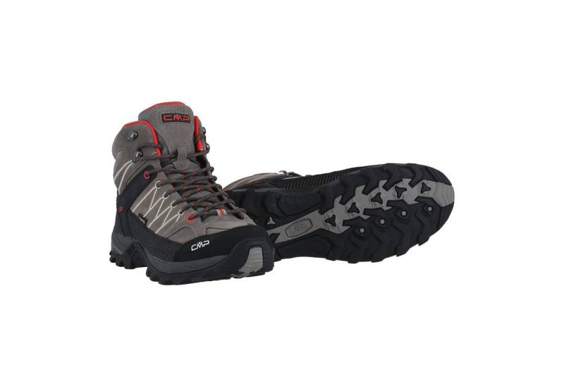 CMP Rigel Mid Trekking WP (Trekking, wasserdicht) desertbeige/grau Herren Wanderschuh von CMP