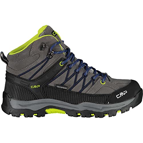 CMP Kids Rigel Mid Shoe Wp Trekking-& Wanderstiefel, Graffite Marine, 37 EU von CMP