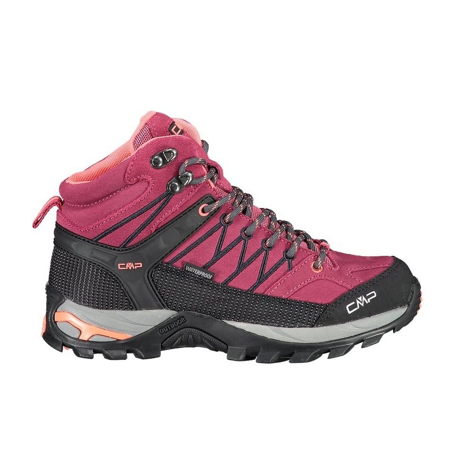 CMP Rigel Mid WP (Trekking, wasserdicht) magenta/anthrazitgrau Damen Wanderschuh von CMP