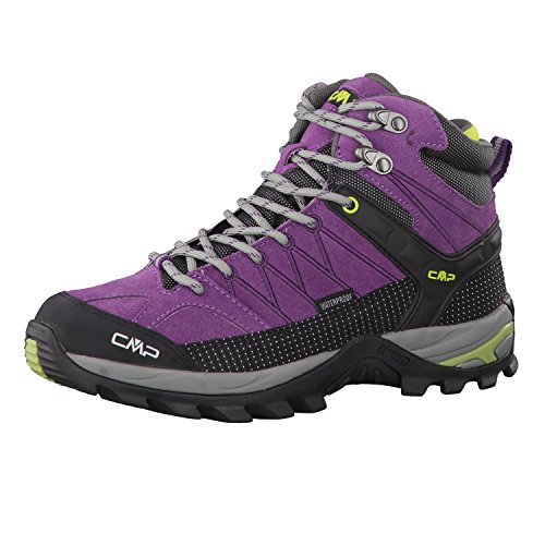 CMP Damen Rigel Mid Wmn Wp Trekking Shoes, Blau Pfirsichrosa B Blue Giada Peach ,41 EU von CMP
