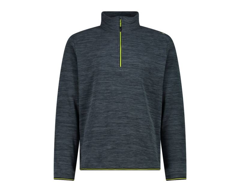 CMP Rollkragenpullover Herren Funktions Rolli RV titanio melange von CMP