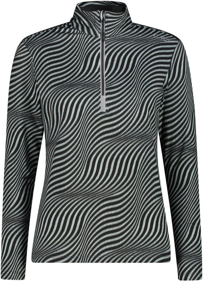 CMP Rollkragenpullover WOMAN SWEAT ANTRACITE-ARGENTO von CMP
