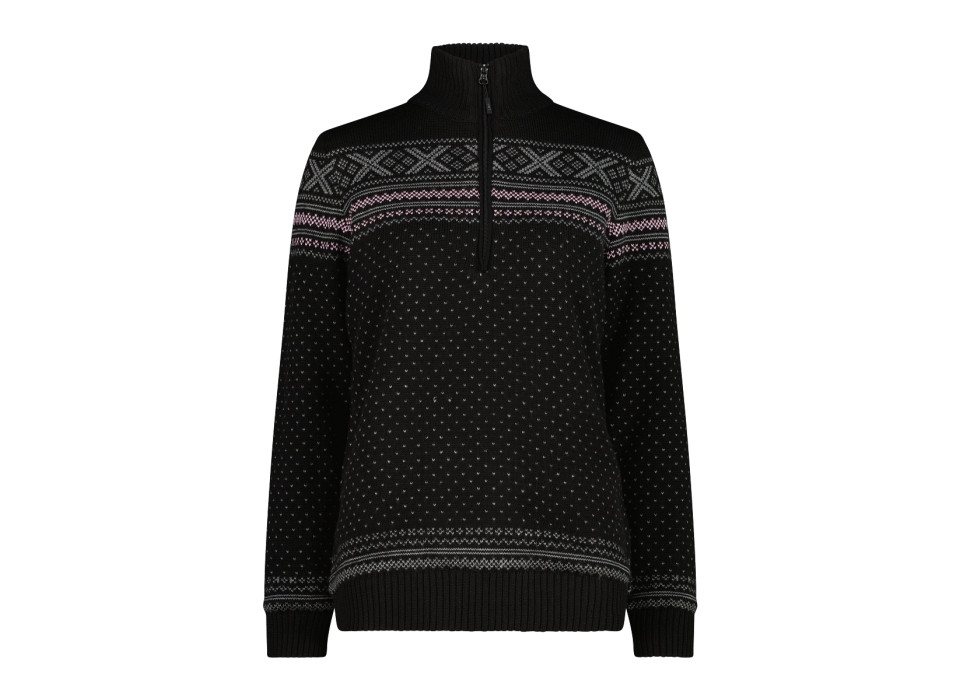 CMP Rollkragenpullover WOMAN SWEAT KNITTED WP von CMP