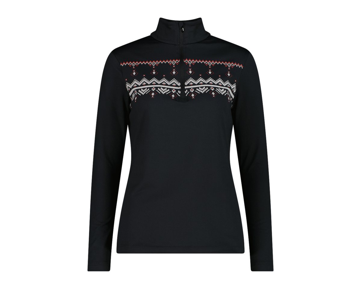 CMP Rollkragenpullover WOMAN SWEAT NERO von CMP