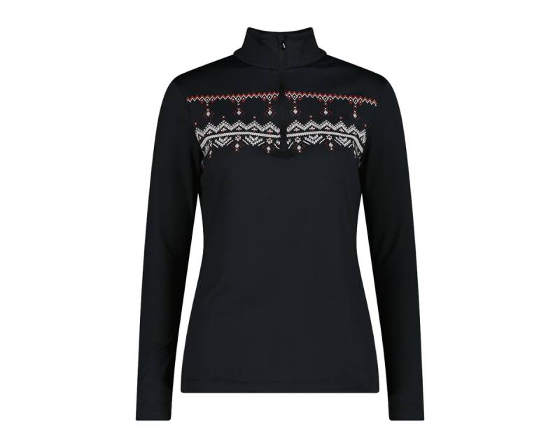 CMP Rollkragenpullover WOMAN SWEAT NERO von CMP