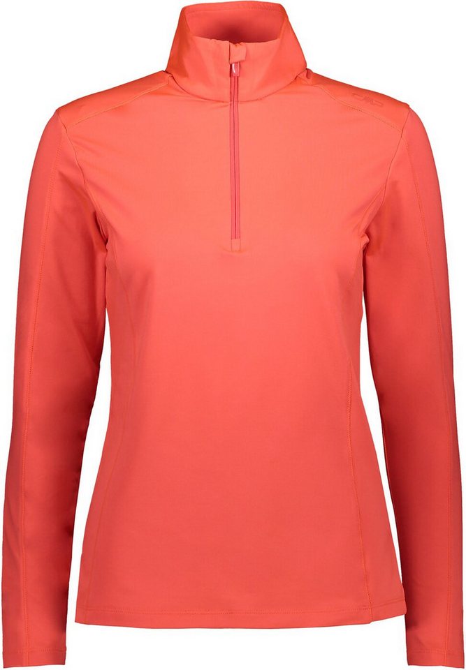 CMP Rollkragenpullover WOMAN SWEAT RED FLUO von CMP