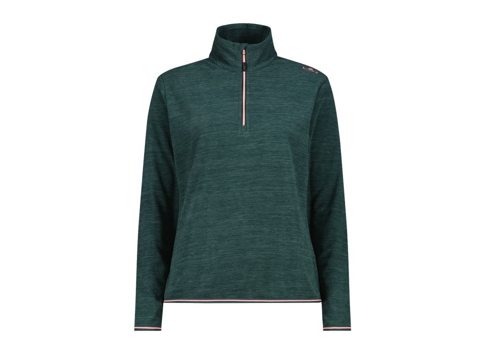 CMP Rollkragenpullover Woman Sweat RV Trek Green Mel. von CMP