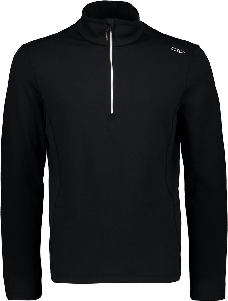 CMP Rollkragenshirt MAN SWEAT 23UD NERO-BIANCO von CMP