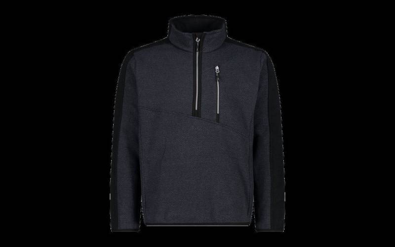 CMP Rollkragenshirt MAN SWEAT TITANIO-ANTRACITE von CMP