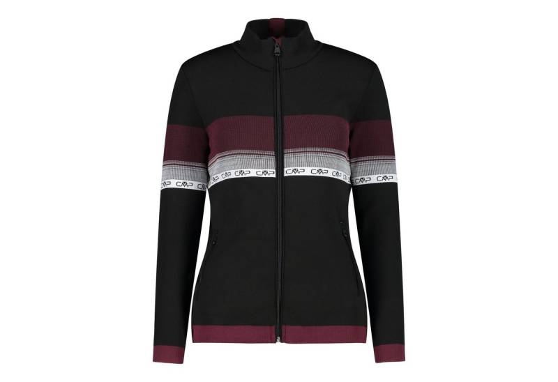 CMP Rundhalspullover WOMAN JACKET KNITTED U901 NERO von CMP